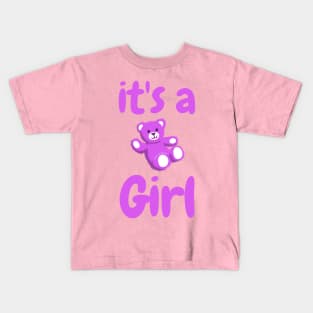 It's a Girl Kids T-Shirt